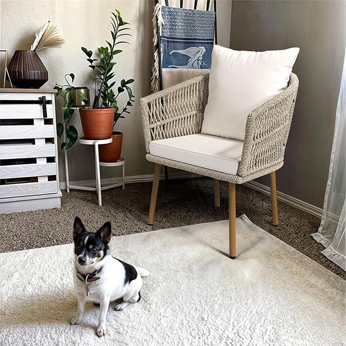 Outdoor Wicker Dining Armchair